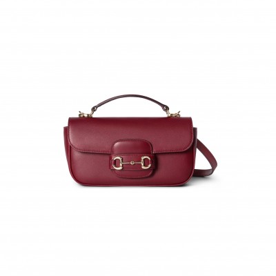 GUCCI HORSEBIT 1955 SOFT SMALL TOP HANDLE BAG 815206 (22.6*12.7*5.6cm)